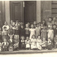 Klasa IIIa SP nr 2 rok 1956. Wychowawczyni Halina Kaśków