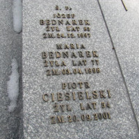 Piotr Ciesielski - Cmentarz Komunalny w Wieluniu