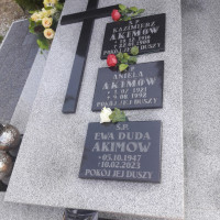 Ewa Akimow - Cmentarz Komunalny w Ząbkowicach Śląskich